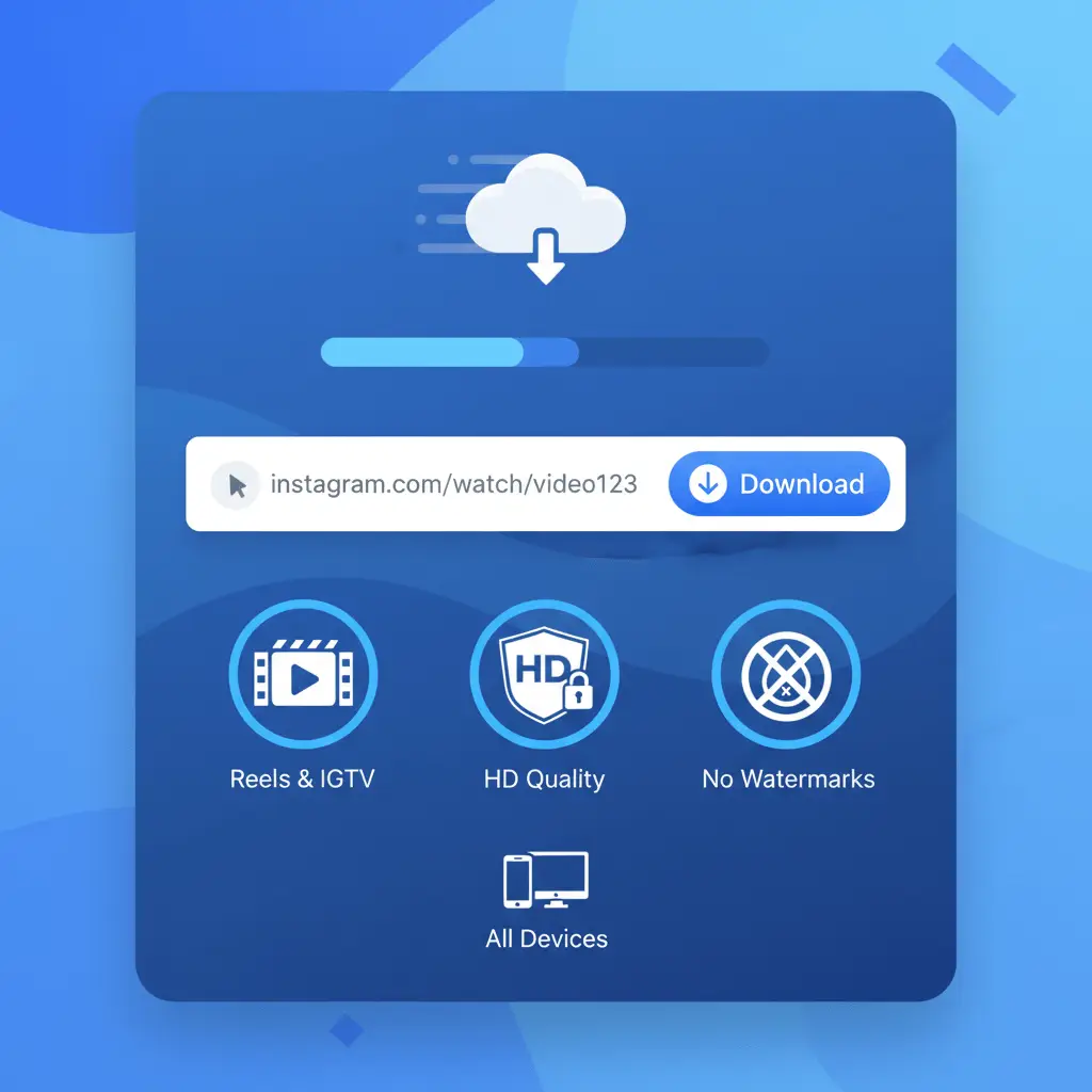 Instagram Video Downloader Interface