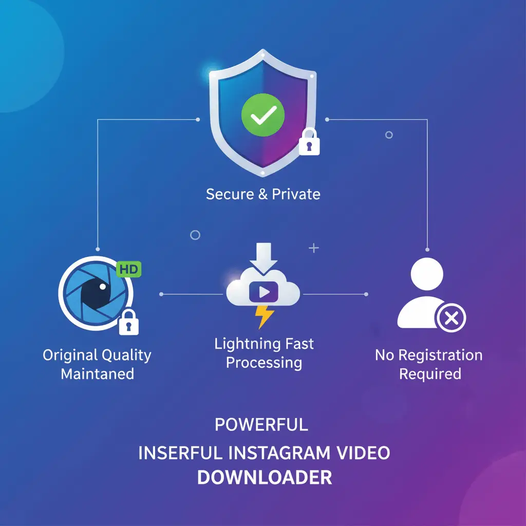 Instagram Video Downloader Features