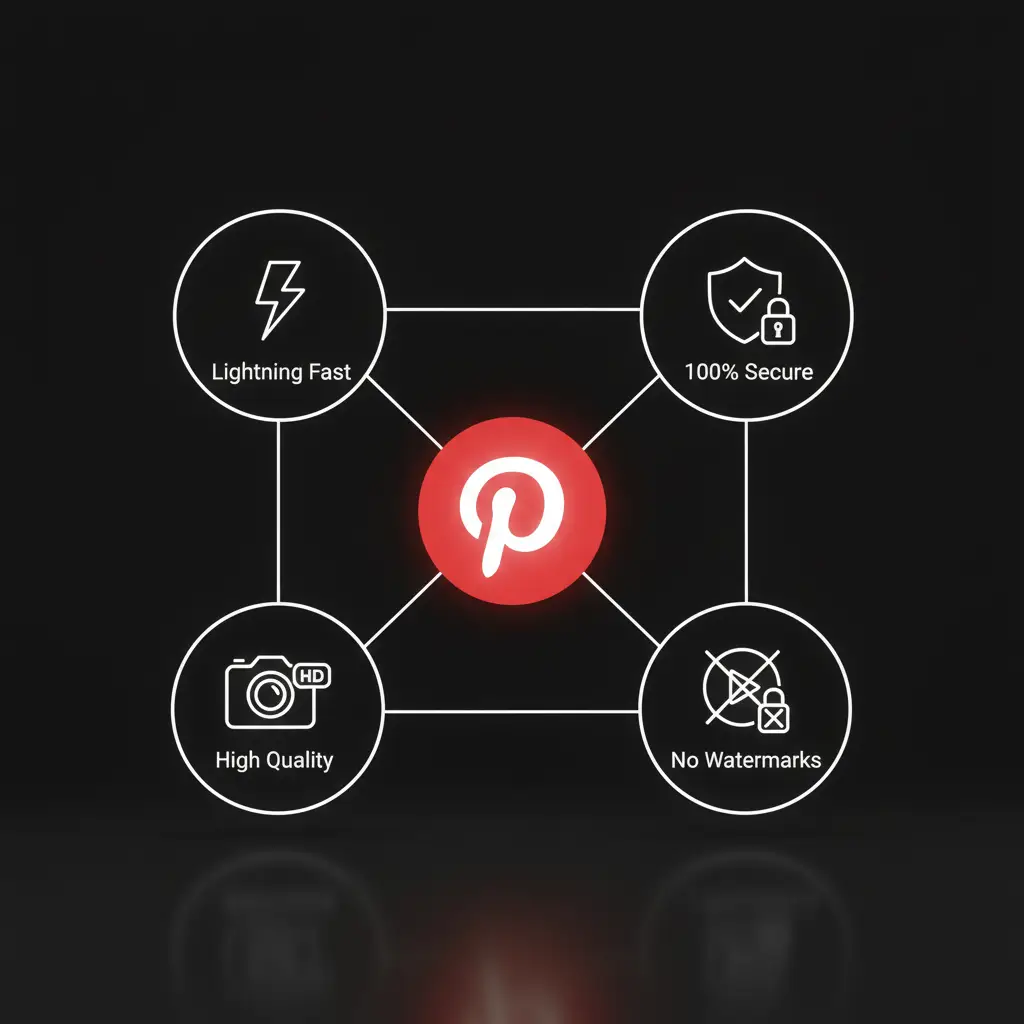 Pinterest Video Downloader Features