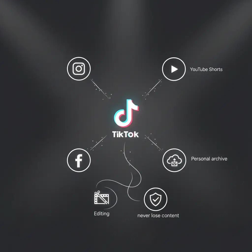 Content Creator Using TikTok Downloader